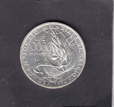 Beschrijving: 10.000 Lire SOCCER 94